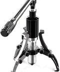 Heavy Duty Hydraulic Bearing Puller Kit 30 Ton Capacity Extraction Tool with steel arms and hydraulic cylinder for truck wheels.