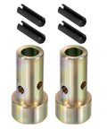 Quick Hitch Roll Pin Kit with zinc plated tractor bushings for Category I 3 Point Hitch includes two bushings and roll pins