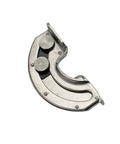 Beefy 90 Degree Limit Hinge 304 Stainless Steel Concealed Sector Slide For Rotating Doors, top view of hinge mechanism
