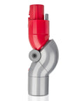 Red and silver top and bottom adapter for V7 V8 V10 V11 cordless vacuum quick release tool