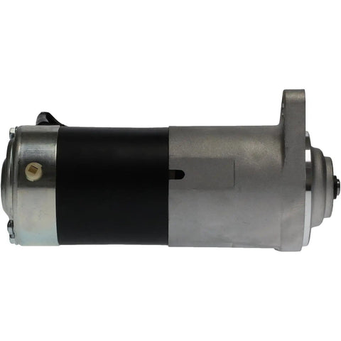 Starter For Case New Holland Tractor 12V 1.7kW CW PMGR 9 Tooth Direct Replacement Fits 1987 2011 Models Side View