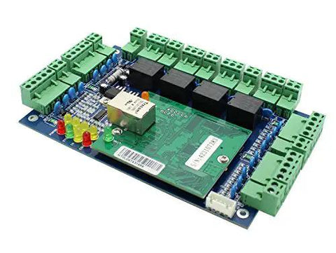 No-Nonsense Four Door Access Control System With TCP/IP Wiegand Panel And Remote Open, showing circuit board and connectors
