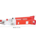 Depth Adjustable Hand Push Garden Seeder for Corn and More, Easy No Bend Operation, Sowing Depth 60mm, Seed Rate 1-3 Seeds