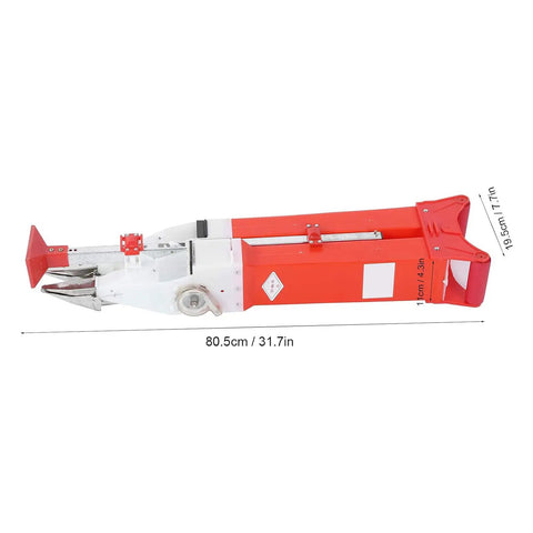Depth Adjustable Hand Push Garden Seeder for Corn and More, Easy No Bend Operation, Sowing Depth 60mm, Seed Rate 1-3 Seeds