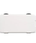 Front view of Latitude Marine 100 Quart Cooler With Cool Riser Elevation For Extra Chill Ultra White Finish Five Day Ice Retention ThermeCool Eco Foam Insulation Foam Lid Marine Grade Hinges 94 Liter Capacity For Big Boat Trips