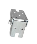 Beefy Heavy Duty 90 Degree Self Locking Folding Sofa Bed Hinge Set galvanized steel side view