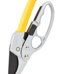 Ratcheting Pruning Shears For Gardeners Heavy Duty Garden Clippers With Sharp SK5 Steel Blade Ideal For Bonsai Trees Flowers Hedges And Fruit Harvests Rust Resistant Durable Hand Pruner For Quick Clean Cuts.