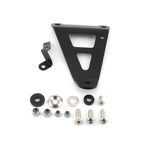 Upgrade Your Ride With These Heavy Duty Exhaust Hanger Muffler Bracket Kit Made For Kawasaki Ninja250 And Ninja300 Models From 2013 To 2018 Featuring Thick Iron Build Superior Durability Plus That Sweet Black Finish Youve Been Searching For Today, black iron bracket kit with bolts