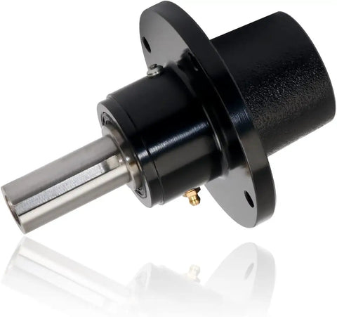 Heavy Duty Spindle Mandrel Assembly Replacement For Scag Cheetah 52 And 61 Inch Advantage Decks close-up of metallic part