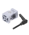 Self Closing Reversible Door Hinge With Zinc Alloy Pivot Joint And Handle, Flexible Corner Hinge For Kitchen Bath Office And Home Doors
