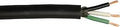 14 3 SJEOOW Seoprene Service Cable 250 Ft Black Tough As Nails Wire bare copper conductors exposed cut end