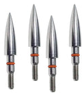 125 Grain Five Sixteenth Inch Stainless Steel Screw In Archery Field Points Pack Of Twelve For Target Practice