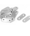20 Pack Straight Corner Brace Brackets And Flat Repair Plates Connectors 40x16mm heavy duty corner support for furniture repair