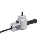 Jiawu Sheet Metal Cutter Drill Attachment Nibbler Tool for precise slitting of metal, wood, and plastic with a rotary design.