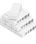 Block White Eraser For Pencils Quick Clean Erasing No Smudge Easy To Use With Minimal Pressure White TPR Material Durable