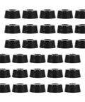 30 Pack Rubber Feet For Furniture And Tables Anti Skid Pads With Durable Rubber And Stainless Steel Bumpers Screw In Feet For Home Use