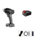 Gangsuqd Brushless Impact Wrench, High Torque Cordless Electric Power Tool with battery and accessories for repairs and projects.