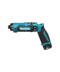 Super Compact Cordless Pencil Drill Offering Slick Ratchet Action And 21 Position Torque Control Built Tough For Cramped Spaces And Weekend Repair Work lightweight design with a rubber grip.