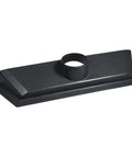 Pro Grade 21 Inch Stationary Professional Floor Sweep For Dust Collection Blast Gate Setup with ABS frame and 4-inch outlet.