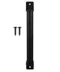 Black Cast Iron Cabinet Pulls And Handles Set For Doors Gates Fence Garage Closet Indoor Outdoor Use Rustic Tough As Nails Bar Style Door Hardware Knobs And Handles For Cabinets And Furniture