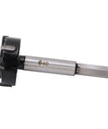 Premium Carbide Forstner Bit Set delivering dead nuts accurate bores. Close-up of 40mm carbide drill bit for wood and plastic.