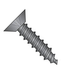Heavy Duty Steel Sheet Metal Screw With Black Oxide Finish Type A Point For Thin Metals 82 Degree Undercut Flat Head Phillips Drive