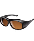 Heavy Duty OD5 Blue Laser Filter Safety Glasses For Precision 3D Scanning With Sick Eye Protection And Crystal Clear Ultraviolet Shielding For Hobbyists, black frame with brown lenses.