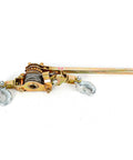 Beefy 2 Ton Come Along Winch Hand Cable Puller With 2 Hooks And 2 Gears Heavy Duty Lever Hoist For Lifting Or Pulling 8 To 10 Ft Steel Cable
