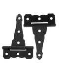 Heavy Duty 4 Inch Adjustable T Shaped Shed Hinges 2 Pack showing durable steel construction for barns and outdoor doors
