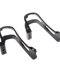 1 Set Half Toe Clip Pedals Strapless Universal Fit For Road Bike Mountain Bike And Exercise Bike Quick Tool Free Install