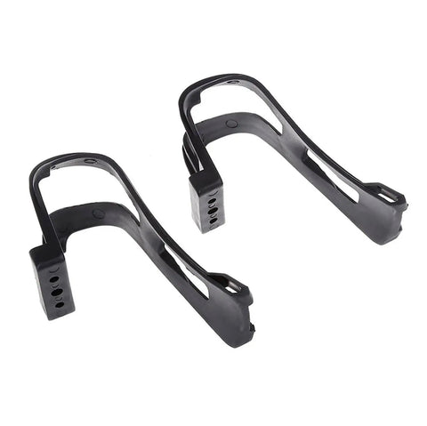 Toe Clip Pedals For Mountain And Road Bikes, Strapless Half Clips Cage, Easy Install And Durable Lightweight Design, No Slip Grip