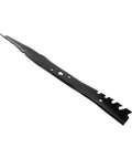 Side view of 22 Inch Deck Mulching Blade Genuine OEM Part 587199603 For Walk Behind Lawn Mowers Keeps Blades Sharp Replaces 587199601