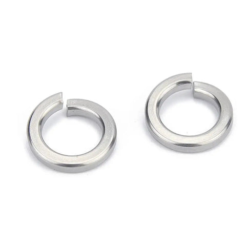 Heavy Duty Stainless Steel Split Lock Washer Set For Nuts Bolts And Screws A2 304 Gasket Anti Loosening, Vibration Proof