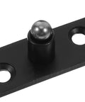Heavy Duty Stainless Steel Pivot Hinge For Hidden Bookcases And Invisible Door Hardware With Rotatable Design For Secret Doors In Black Finish