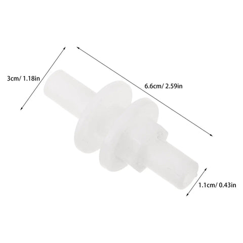 Portable Sauna Steamer Joint Hose Connector For Home Steam Rooms No Fuss Durable High Temperature Resistant Plastic Replacement Part