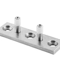 Adjustable Stainless Steel Barn Door Floor Roller Hardware Fittings For Sliding Barn Door Applications Heavy Duty 304 Grade Steel