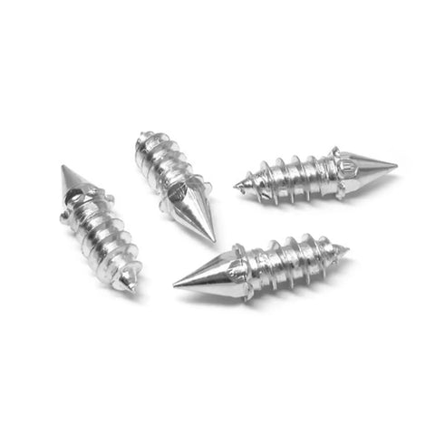 Heavy Duty Tire Studs 6Mm X 27Mm Steel Snow Spikes 100 Pack showing durable solid steel spikes for traction upgrade.