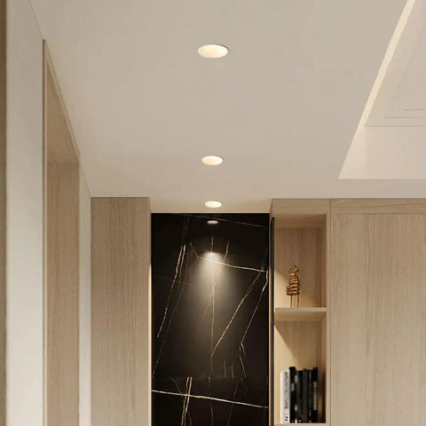 UWYTGF 9 Pack Retrofit Led Recessed Lighting 3.2 Inch,Selectable 3000K/4000K/6000K,Led Can Lights in modern interior design.
