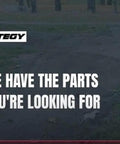 Integy logo with text 'We have the parts you're looking for' on a forest background