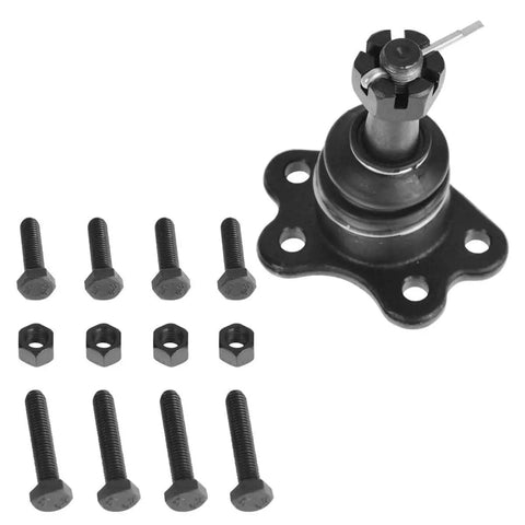 Premium 17 Piece Steering And Suspension Overhaul Kit Dropping In Easy On Your 4WD Chevy Tahoe featuring ball joint and hardware.
