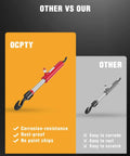 Comparison of OCPTY corrosion-resistant, rust-proof pull-back ram vs standard ram