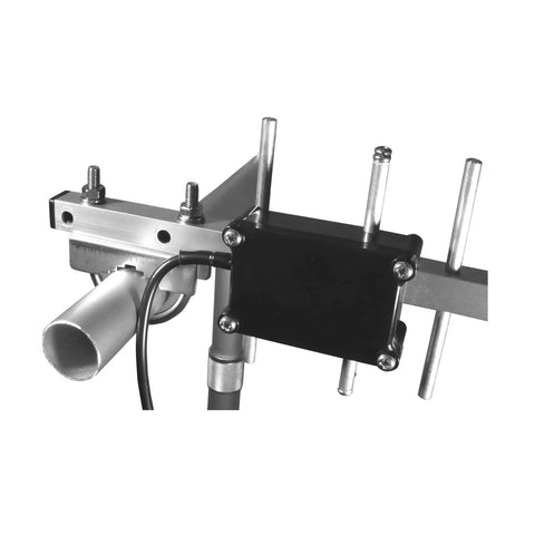 Elele 9-Element Yagi Antenna For Amateur Radios, 1260-1300 MHz Band, 15.1 dBi Gain, aluminum elements, mast mount detail