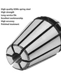 Top Gear Precision ER11 CNC Collet Chuck Made From Tough 65Mn Spring Steel high accuracy tool holder for milling tasks.