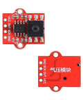 HiLetgo 3pcs red barometric pressure sensor breakout boards, front view with GND SCK OUT VCC pins