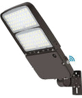 Beefy 300W LED Parking Lot Light With Photocell Outdoor Dimmable Pole Light Slip Fitter And Arm Mount