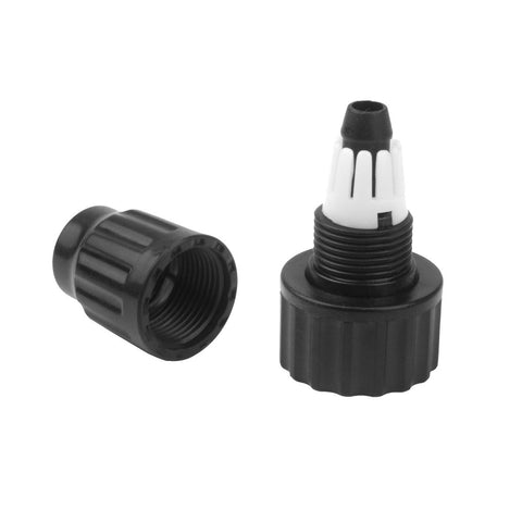 Three Pack Garden Hose Connectors For Expanding Hose Repair Kit Easy Fit Female To Male Adapters For Three Quarters Inch Threads