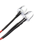 Close-up of LED bulbs from Bright RC Light Strips Kit For Racing Cheetah EA1034 1 To 10 Brushless RC Car Realistic Roof Lighting System