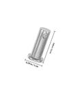 Beefy 304 Stainless Steel B Type Locating Pin With Hole, Cylindrical Flat Head 6x20mm Set Of 5 High Strength Fixing Tool