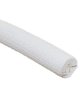 Foam Pipe Insulation Tubing For Water And AC Piping, 6 Ft Heat-Preserving Foam Sleeve With Soft Handle Grip, Waterproof Moisture-Proof White, 0.35 By 0.39 Inch tube showing cutaway view