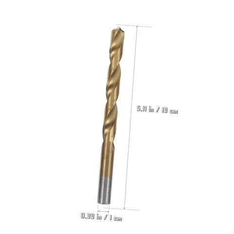 Cool HAKIDZEL 19 Piece Cobalt Drill Bit Set Made From High Speed Steel Twist Bits With Serious Impact Resistance For Nailing Precision Drilling On Tough Metal And Wood Fast and Easy, 5.11 in drill bit
